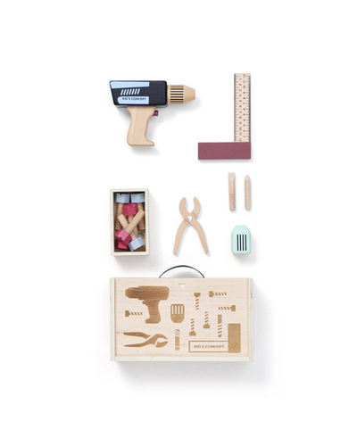 Kid's Concept - walizka z drewnianymi narzędziami KID'S HUB