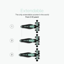 smarTrike - Hulajnoga 4w1 Xtend Scooter + Ride-on - Soft Green [OUTLET]