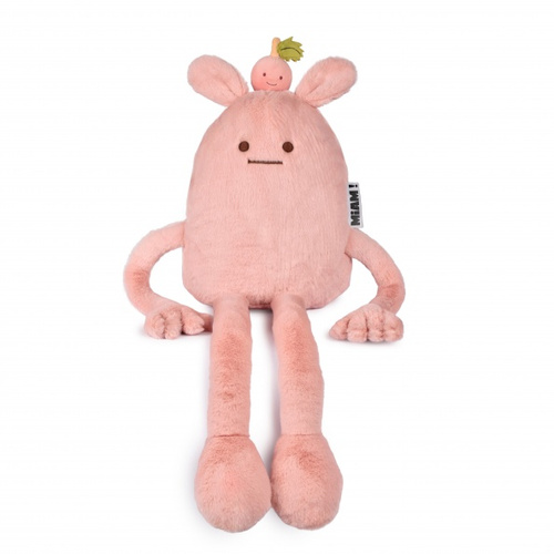 HISTOIRE D'OURS - MIAM! Taylor Peach, 60 cm, różowa brzoskwinia