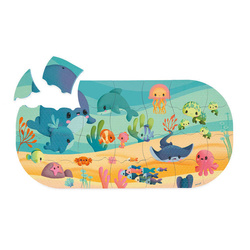 Puzzle do kąpieli Ocean 28 elementów 3+, Janod