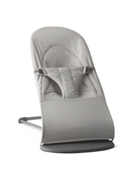 BABYBJORN - leżaczek BLISS WOVEN/JERSEY Tri Fabric, jasny szary