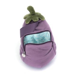 Jellycat - torebka na ramię Zabawny Bakłażan 28 cm