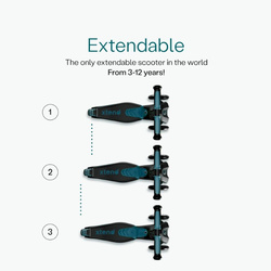 smarTrike - Hulajnoga 4w1 Xtend Scooter + Ride-on - Teal [OUTLET]