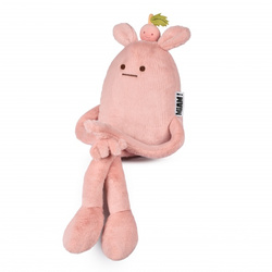 HISTOIRE D'OURS - MIAM! Taylor Peach, 60 cm, różowa brzoskwinia