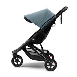 Wózek spacerowy Thule Spring - Black/Teal Melange [OUTLET - KOŃCÓWKA SERII]