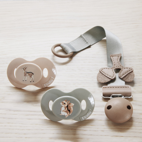 ELODIE DETAILS - smoczek silikonowy 3m+, Bambi Darling