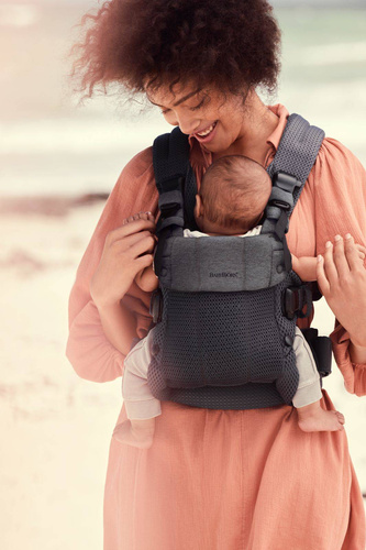 BABYBJORN - nosidełko Harmony 3D Mesh, Antracyt