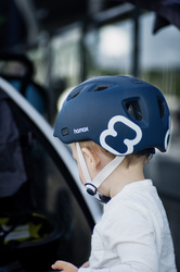 Hamax - Kask dziecięcy roz 47-52 - navy blue/white
