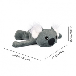 HISTOIRE D'OURS - pluszowa bransoletka slap koala Podcoll, szary
