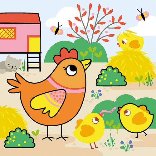 Multizestaw kreatywny 3-latka My arts & crafts 3+, Janod