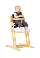 BabyDan - krzesełko do karmienia DANCHAIR, aturalne
